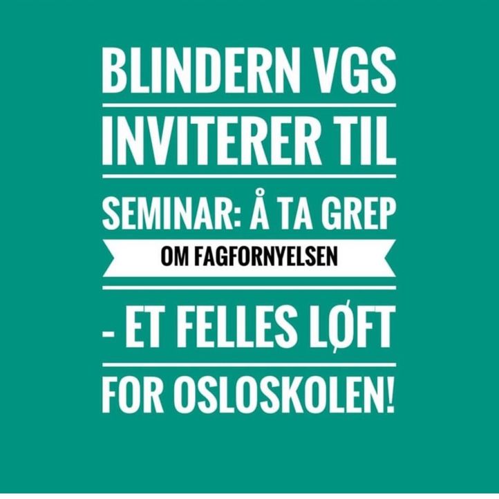 info om seminar