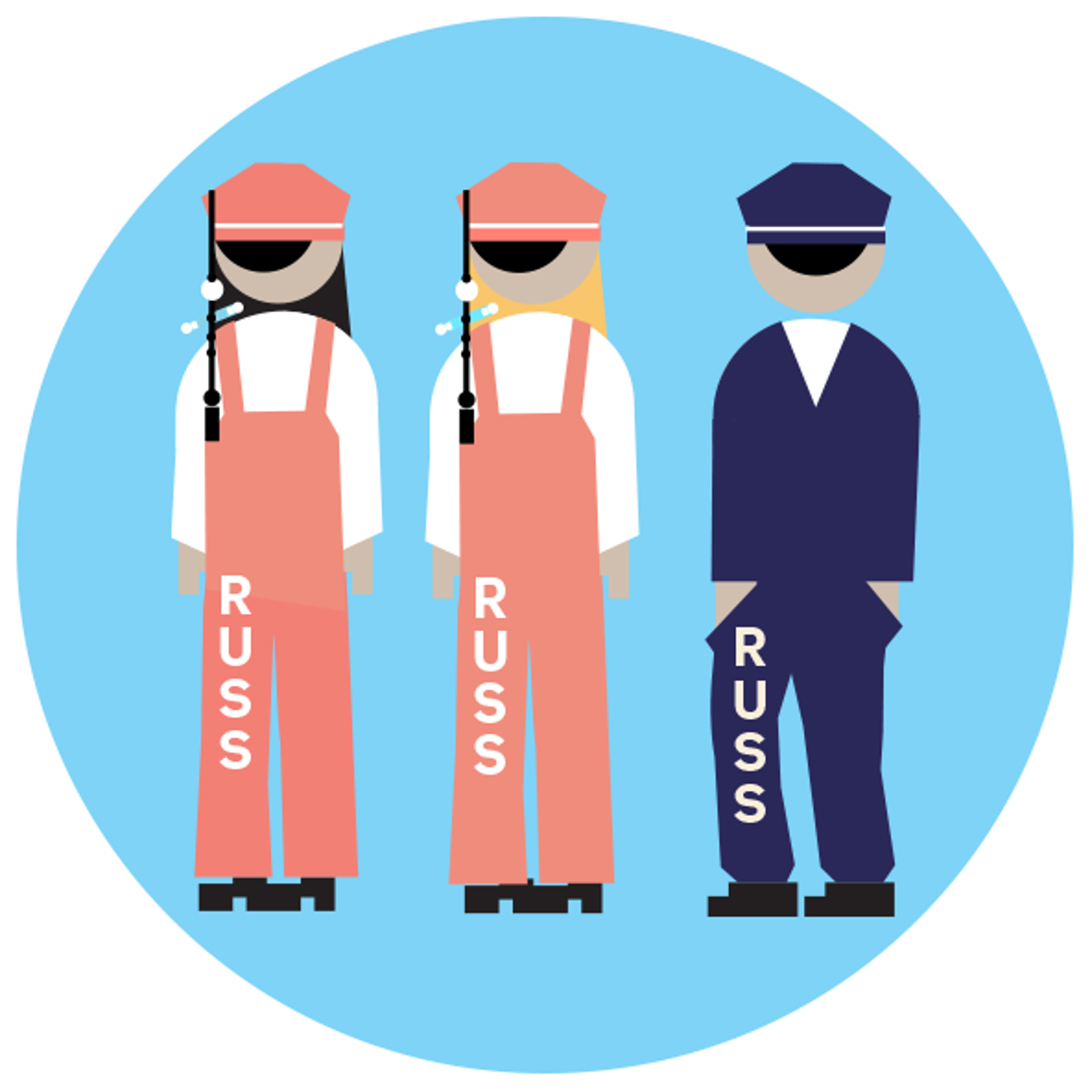 Foto: illustrasjon russ ikon