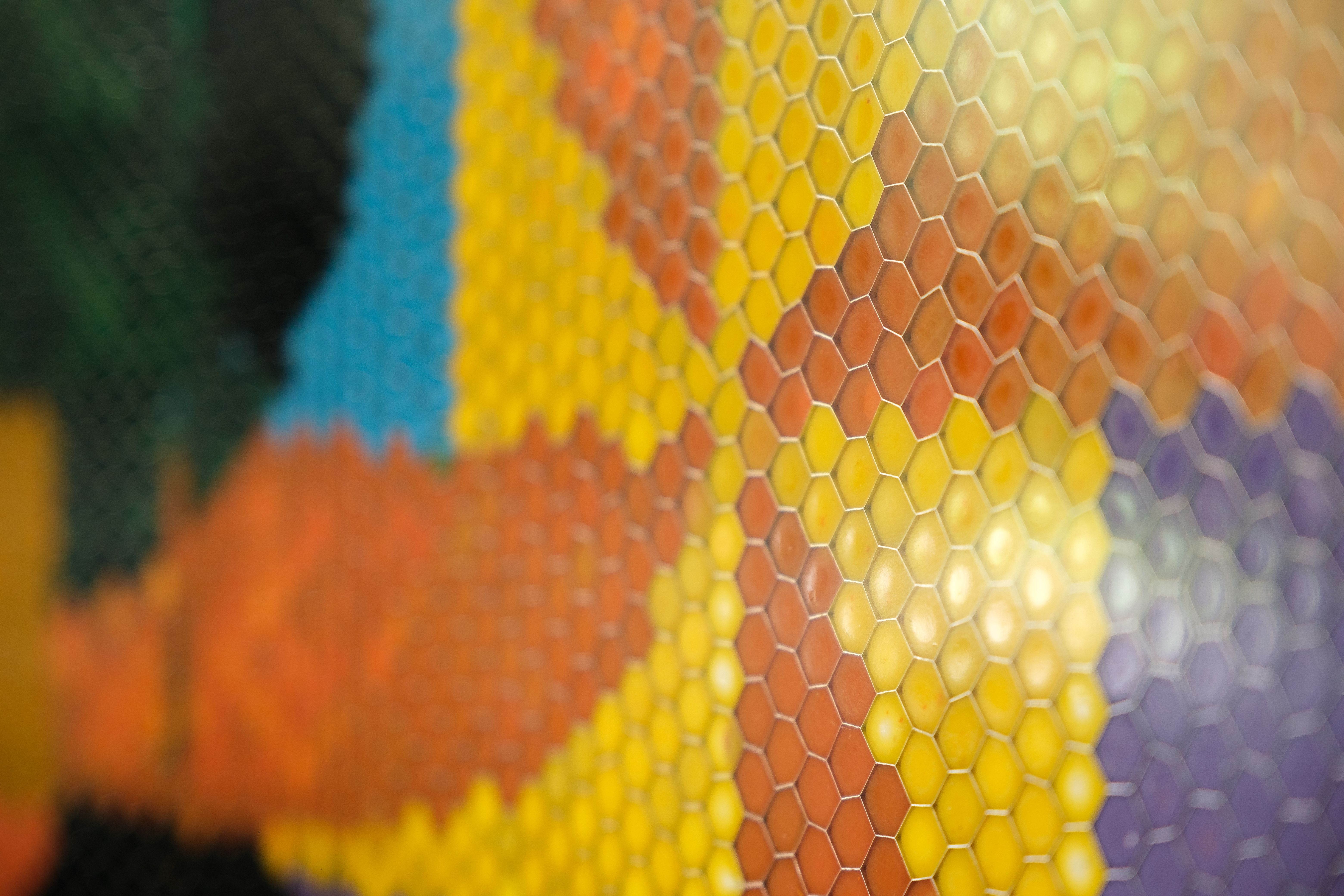 Et nærbilde av mais